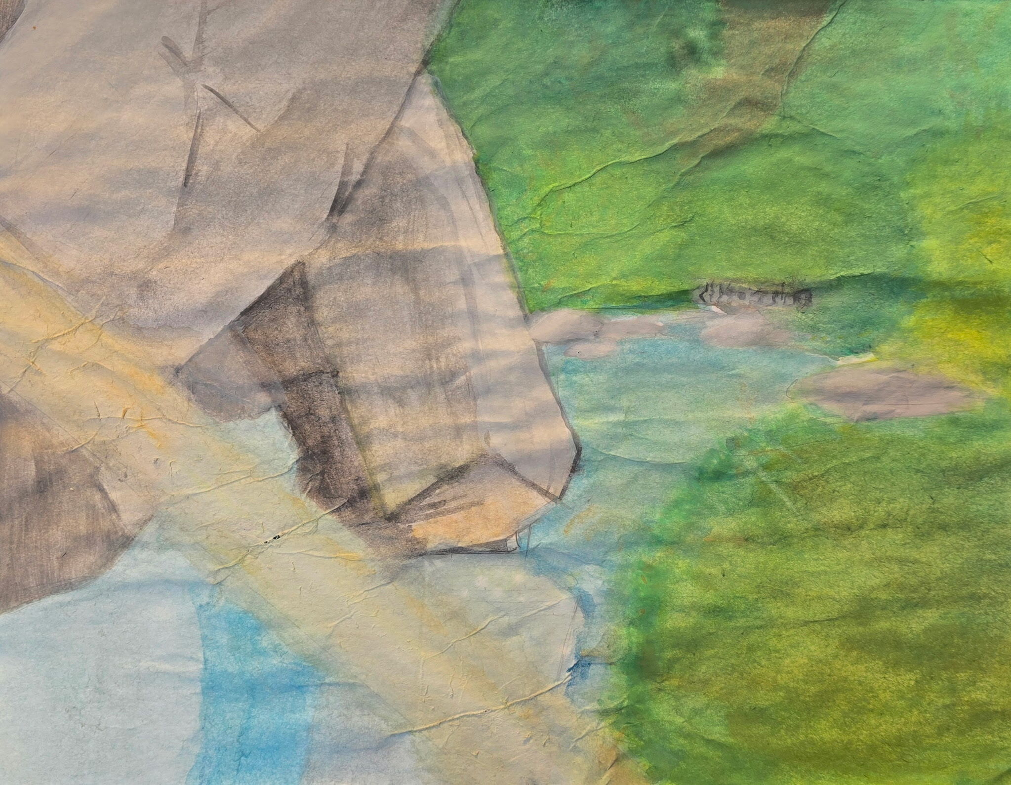 Meandering in the Hills
